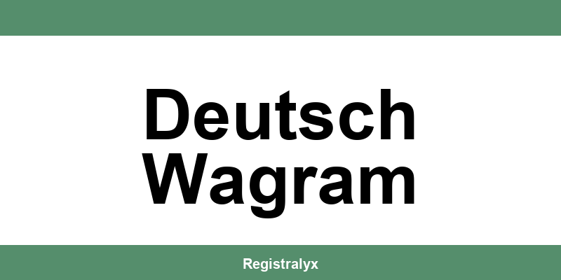 Telefonnummer und Öffnungszeiten des Meldeamts in Deutsch Wagram