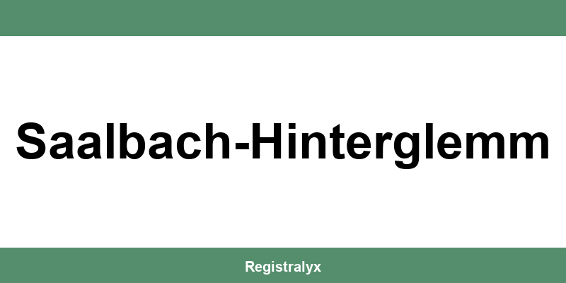 Telefonnummer und Öffnungszeiten des Meldeamts in Saalbach-Hinterglemm
