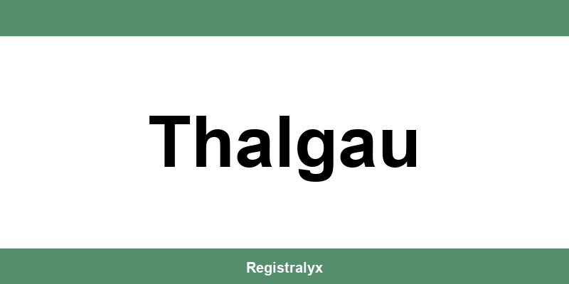 Telefonnummer und Öffnungszeiten des Meldeamts in Thalgau