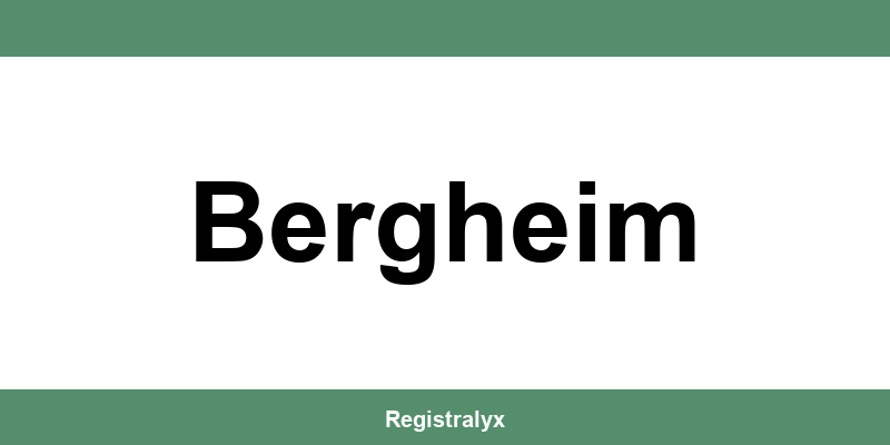 Telefonnummer und Öffnungszeiten des Meldeamts in Bergheim