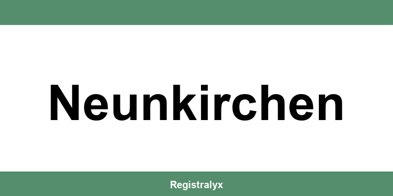 Telefonnummer und Öffnungszeiten des Meldeamts in Neunkirchen